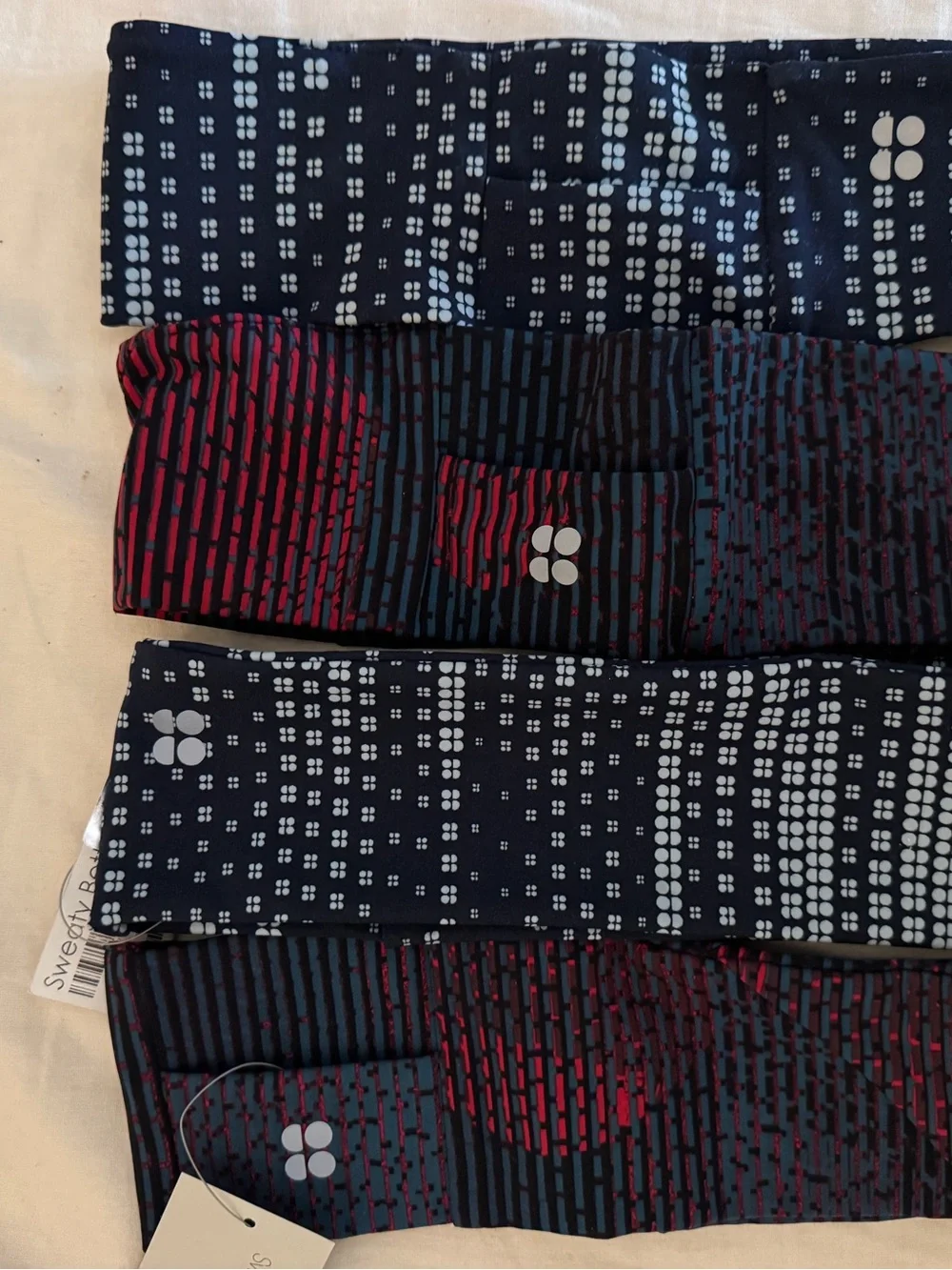 New Set of 4 Sweaty Betty Power Headbads